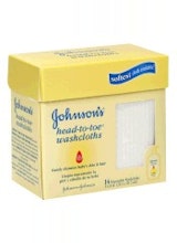 Johnson's  Head To Toe Disposable Washcloths